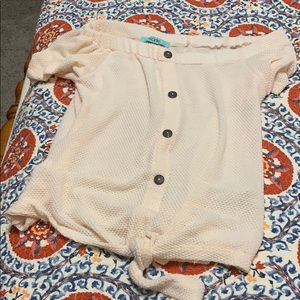 Karlie off the shoulder top